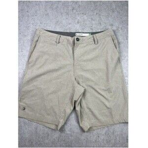 Linksoul Boardwalker Hybrid Golf Shorts Mens Size 36 Gray Stretch Performance